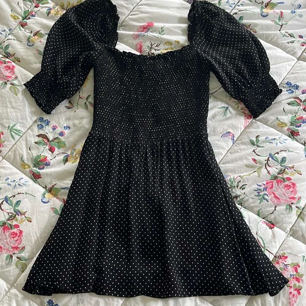 Réformation Elle Polka Dot Dress